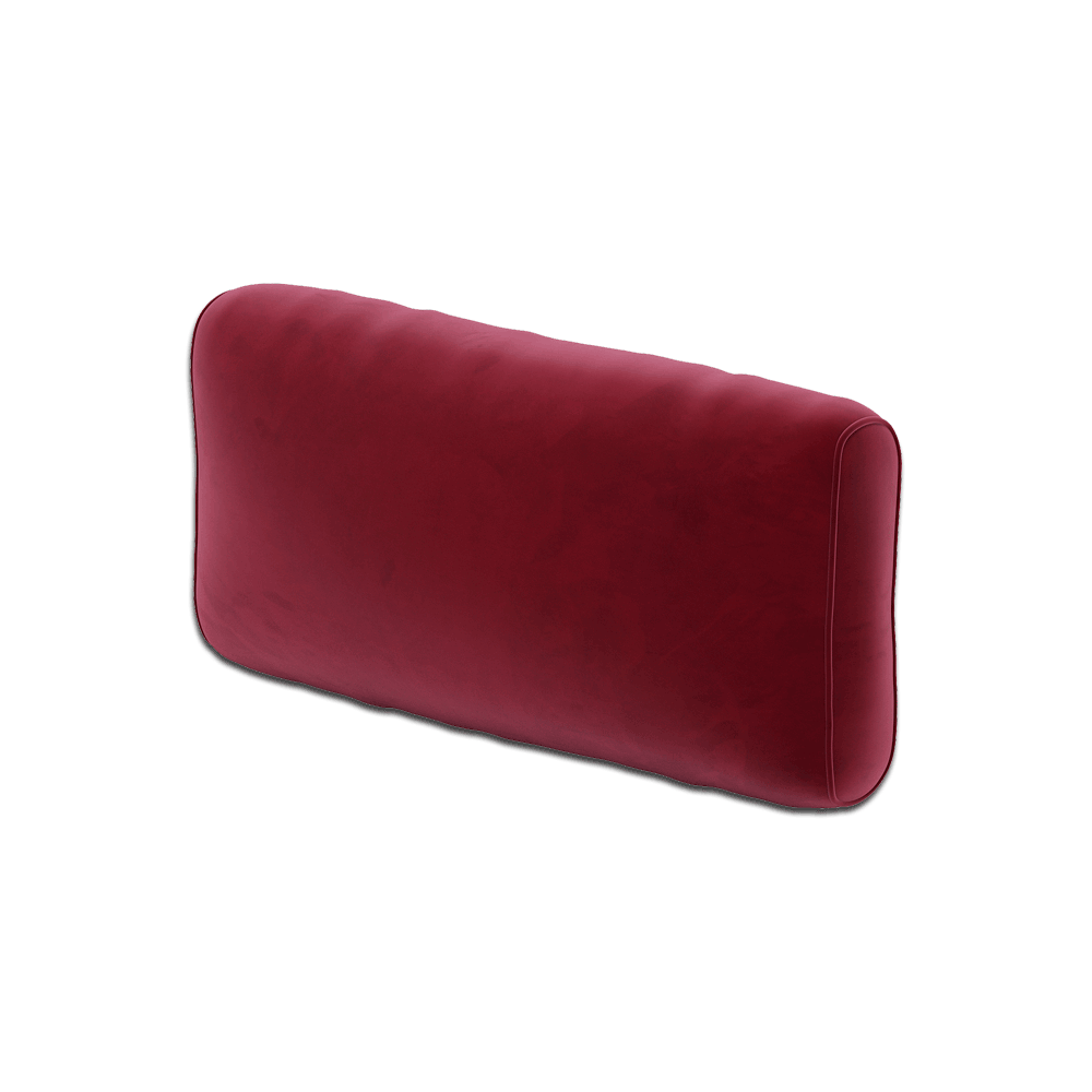 Voir l'image en plein écran Coussin de dossier souple sur mesure en Velour
