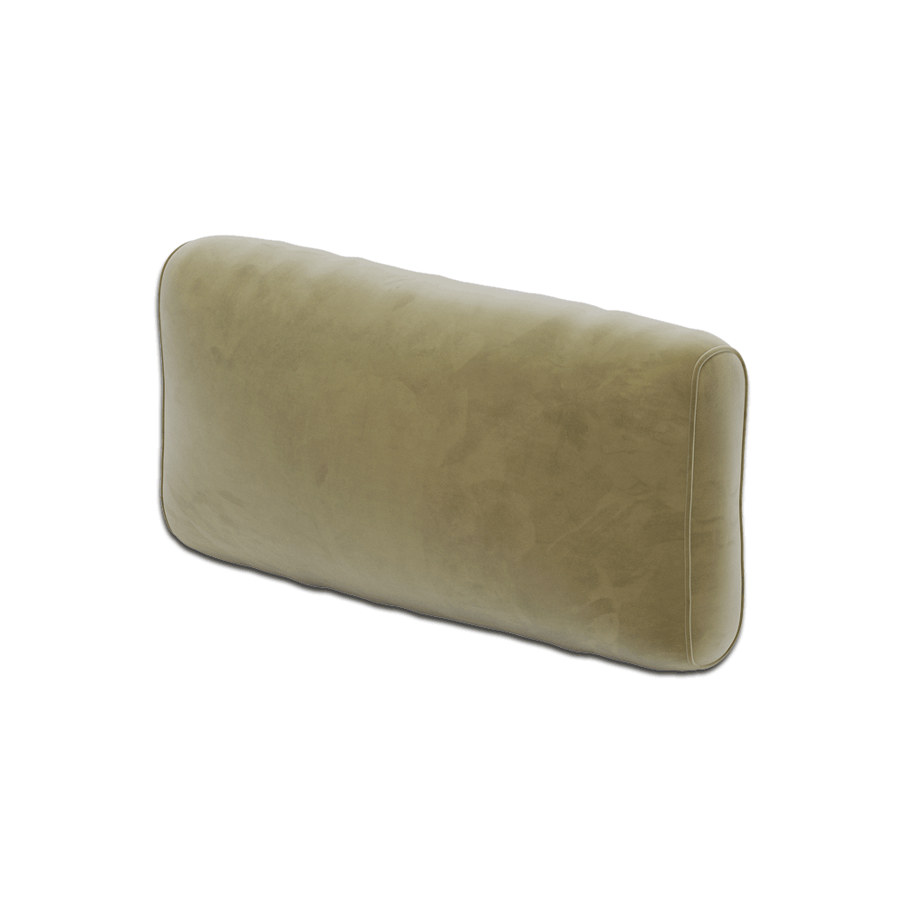 Voir l'image en plein écran Coussin de dossier souple sur mesure en Velour