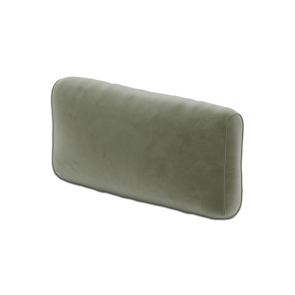 Voir l'image en plein écran Coussin de dossier souple sur mesure en Velour
