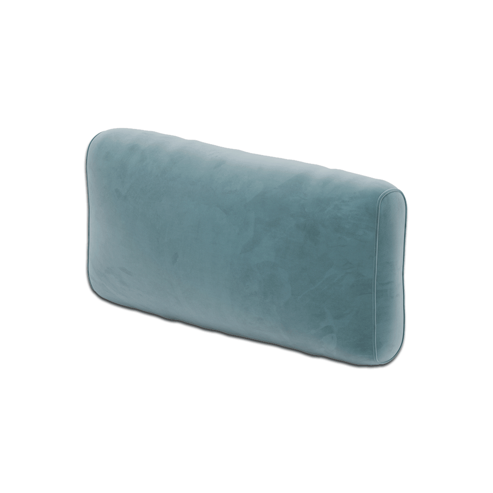 Voir l'image en plein écran Coussin de dossier souple sur mesure en Velour