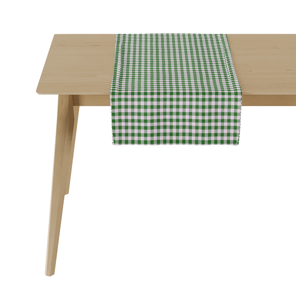 Voir l'image en plein écran Chemin de table à carreaux sur mesure