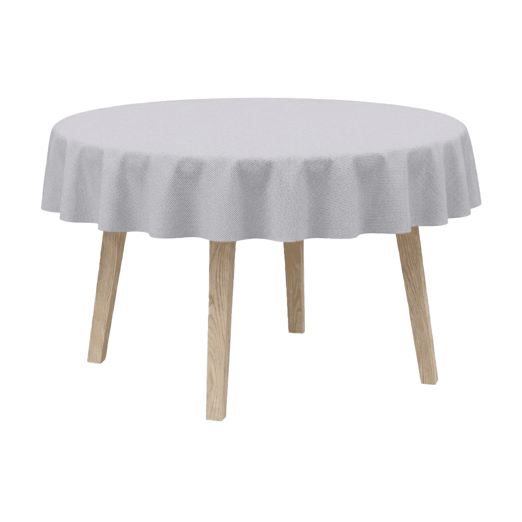 Voir l'image en plein écran Nappe ronde en mélange de coton