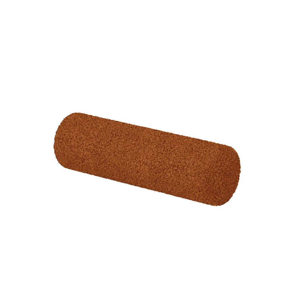 Voir l'image en plein écran Coussin cylindrique sur mesure en bouclé