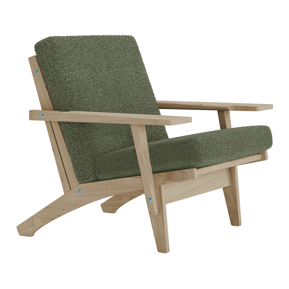 View image full screen Kissenset für Wegner GE 370 in Bouclé