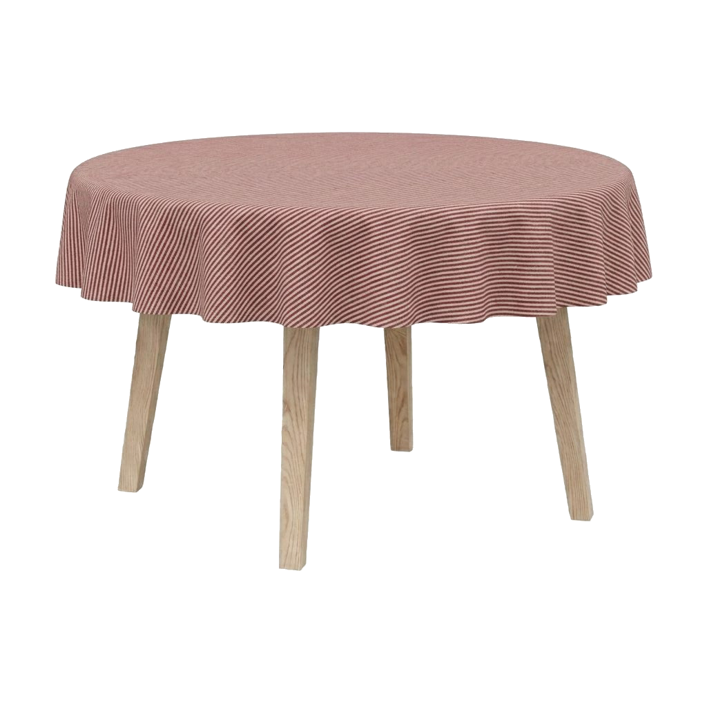 Bild im Vollbild ansehen Runde Tischdecke aus Leinen