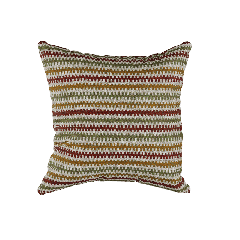 Bekijk afbeelding op volledig scherm Sierkussen op maat in bouclé-jacquard