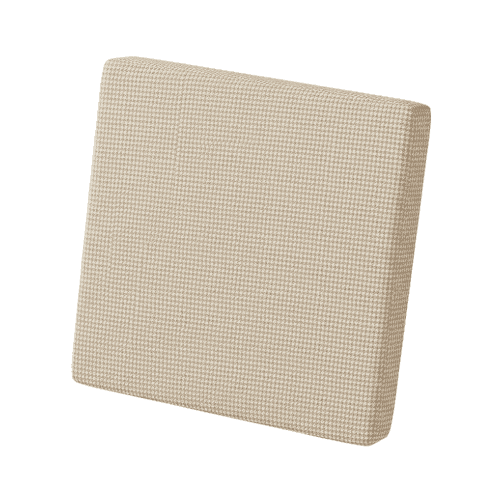 Bekijk afbeelding op volledig scherm Gedessineerd wollen rugkussen op maat