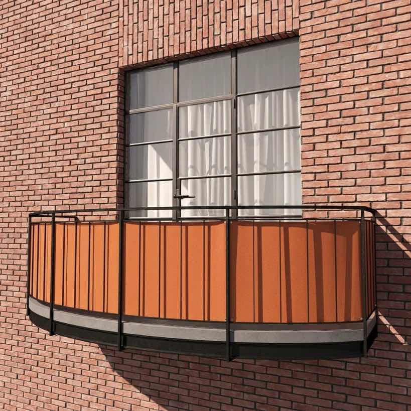 Voir l'image en plein écran Brise-vue de balcon en oléfine Sunproof