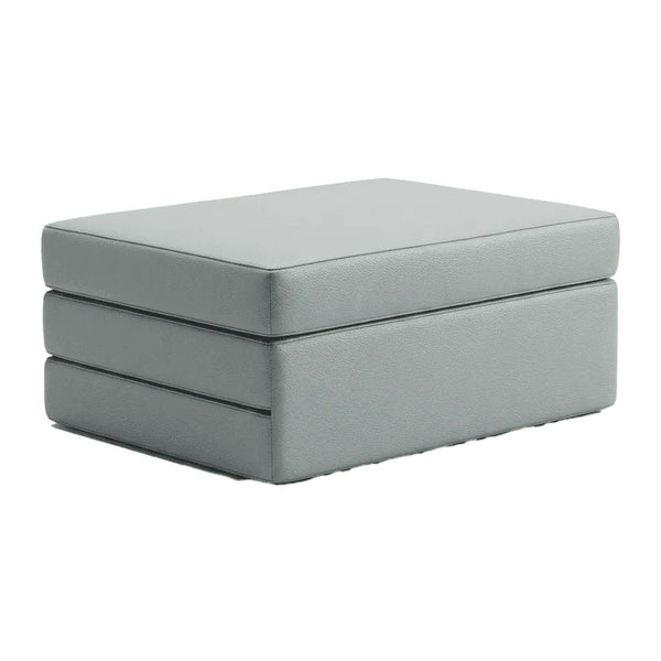Vouwmatras op maat in kunstleer - Aluminium - S3104