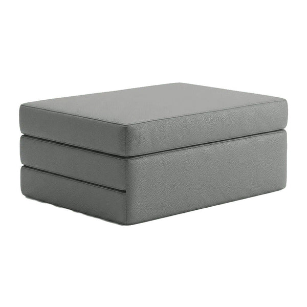 Vouwmatras op maat in kunstleer - Chrome - S3105