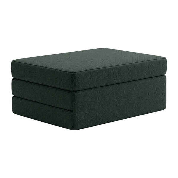 Vouwmatras op maat in wol - Blauw - S7008