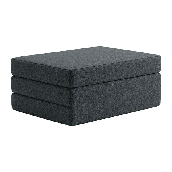 Vouwmatras op maat in wol - Blauw - S7009