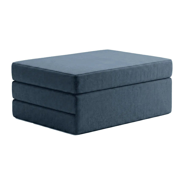 Vouwmatras op maat in velours - Greenness - S6016