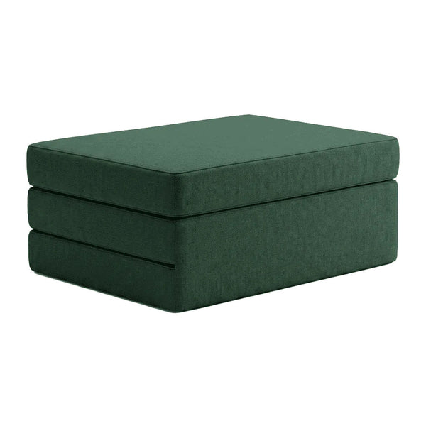 Vouwmatras op maat in velours - Forest - S6019