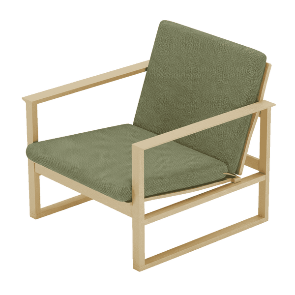 Kissenset für Børge Mogensen 2256 aus Wolle - Dusty green - S8115