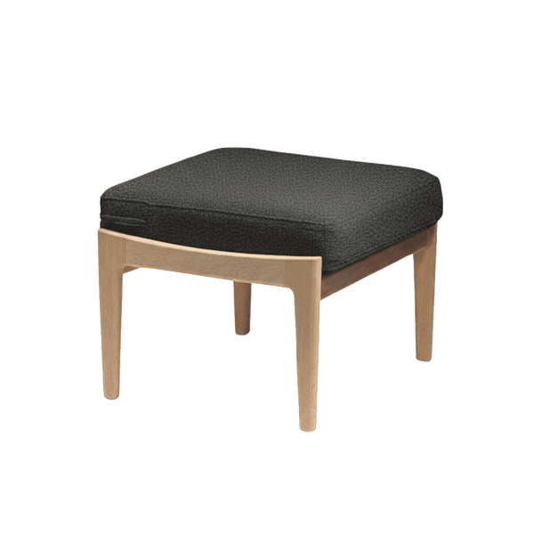 Kissen für Wegner GE 290S Hocker aus Wolle - Charcoal - S7013