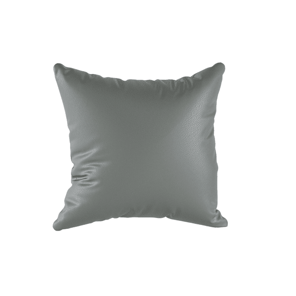Sierkussen op maat in kunstleer - Chrome - S3105'