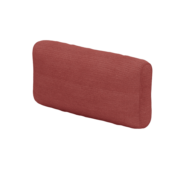 Weiches Rückenkissen nach Maß in Velvet - Rosewood - S2503`