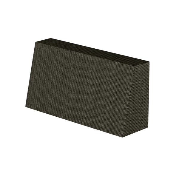 Rugkussen (schuine)' - Slate - S4254