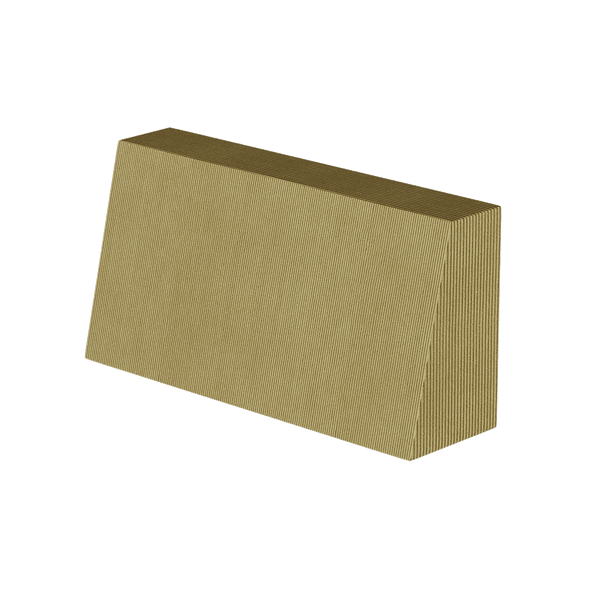 Schräges Rückenkissen nach Maß in Velvet - Sage - S2507: