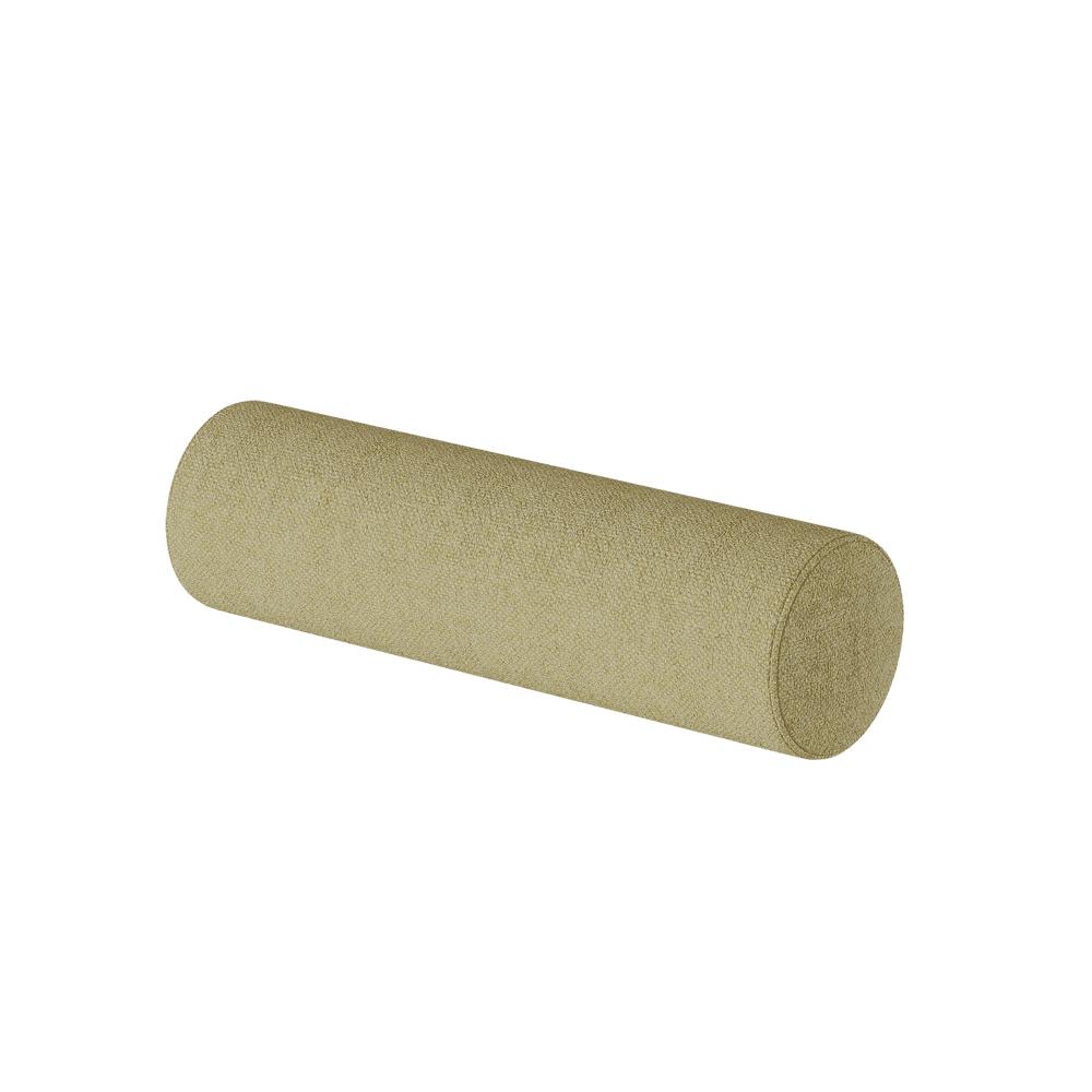 Coussin cylindrique sur mesure en laine