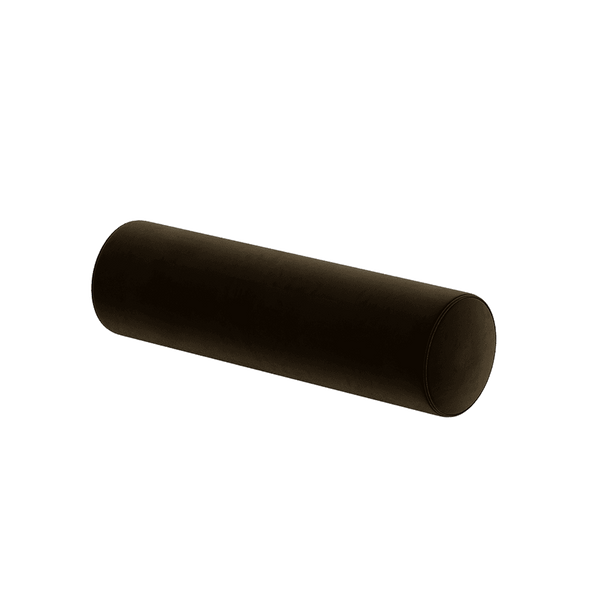 Coussin cylindrique sur mesure en velours - Black - S6014,
