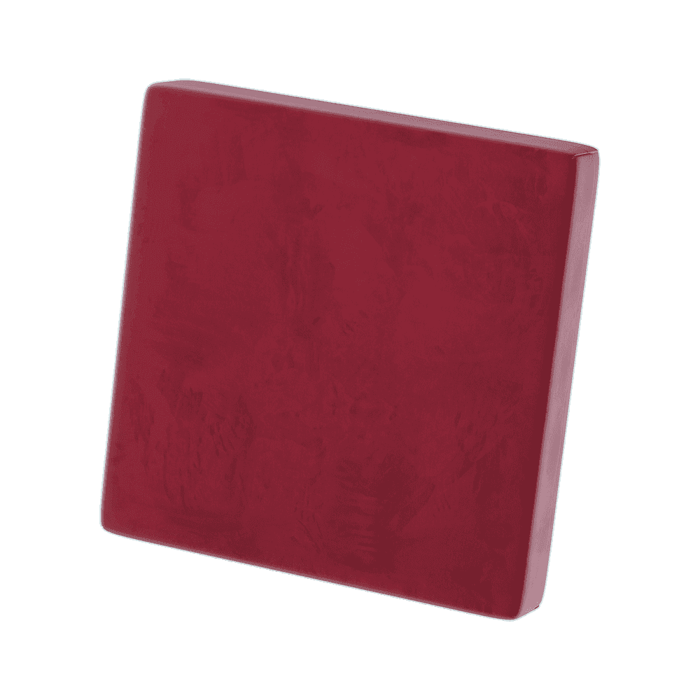 Coussin de dossier sur mesure en velours