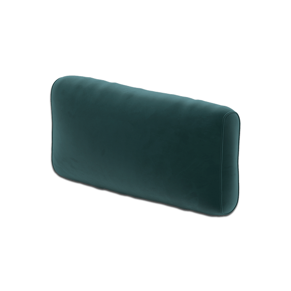 Coussin de dossier souple sur mesure en Velour - Garden. - S6018