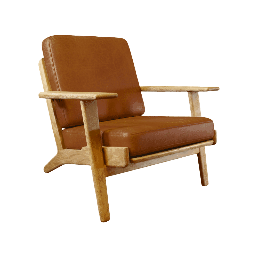 Kissenset für Wegner GE 240/290 aus Leder
