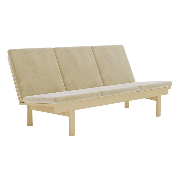 Kussenset voor Wegner GE 240/290 in velours - Velour - Sand - S6002.