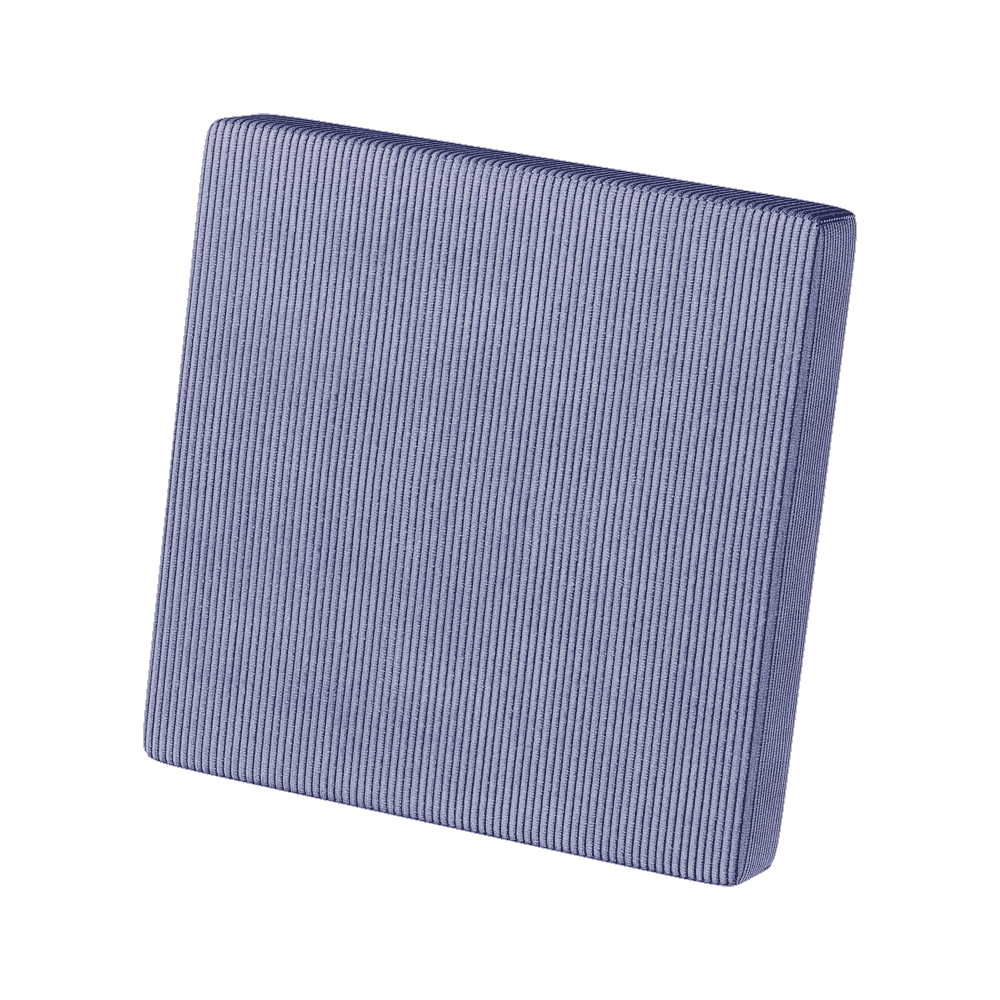 Coussin de dossier sur mesure en Velvet