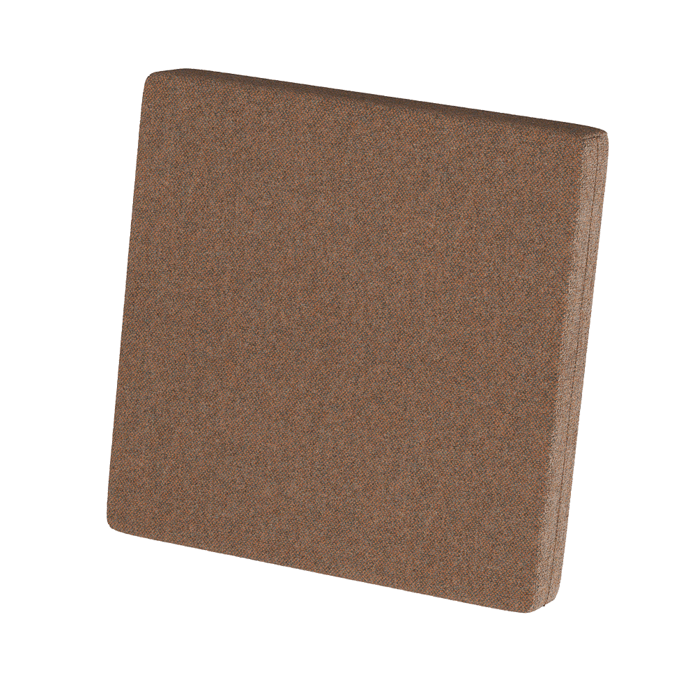 Coussin de dossier sur mesure en laine