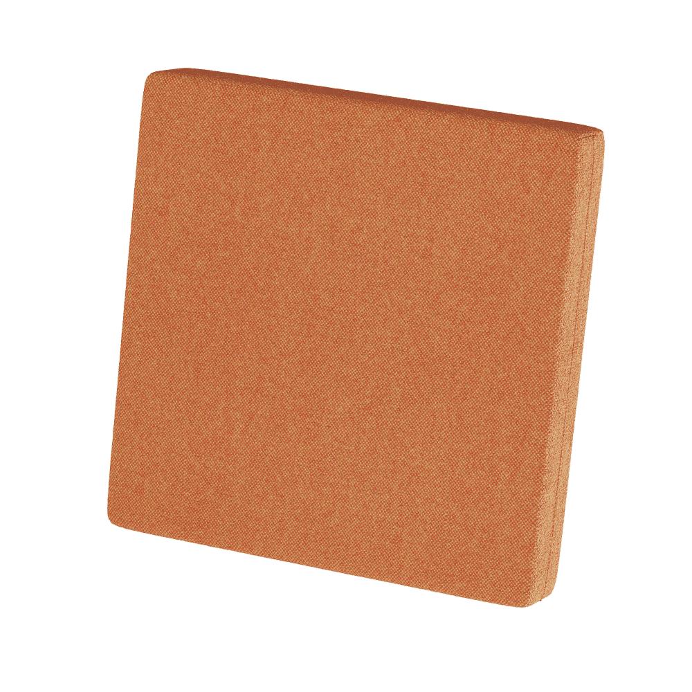 Coussin de dossier sur mesure en laine