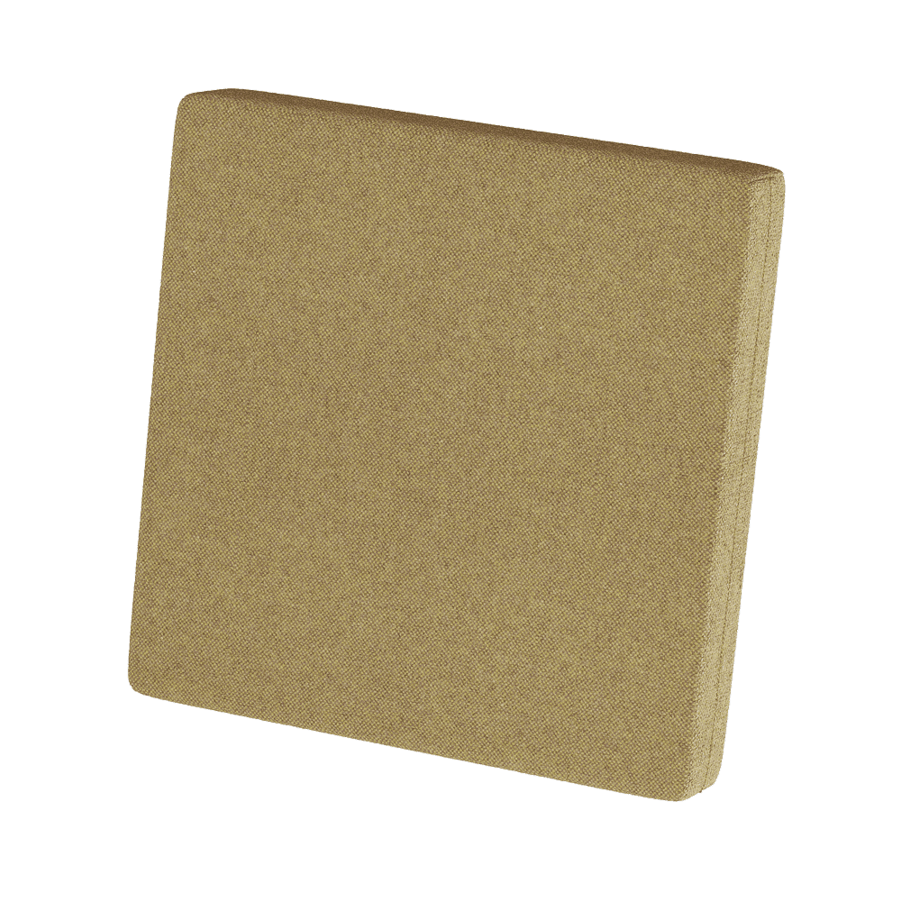 Coussin de dossier sur mesure en laine