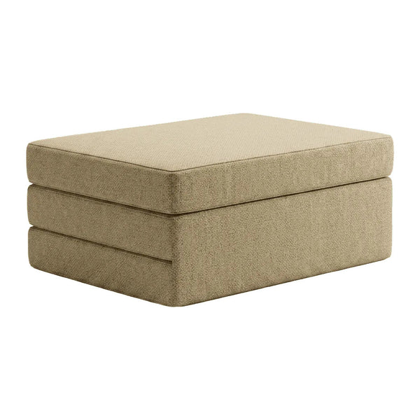 Matelas pliable sur mesure en laine - Beige - S7000