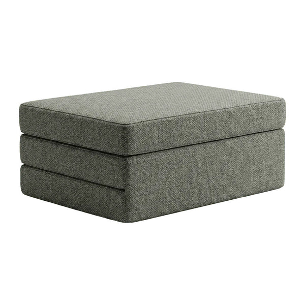 Matelas pliable sur mesure en laine - Gris - S7010