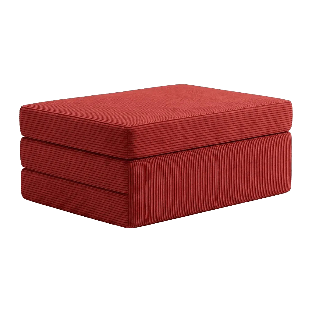 Klappmatratze nach Maß in Velvet