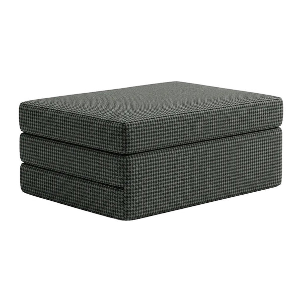Matelas pliable sur mesure en laine à motifs - Meteorite - S7111