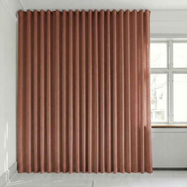Veloursgordijn op maat – Bris - Canyon Rose - C2638