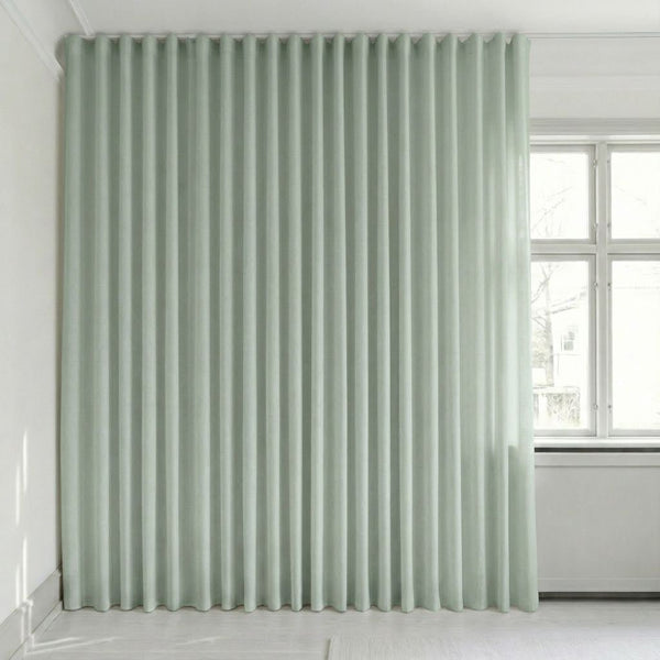 Semitransparant gordijn op maat – Rooma - Baby Blue - C1640
