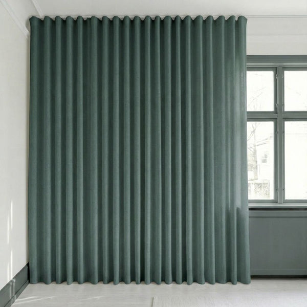 Rideau semi-transparent sur mesure – Rooma - Pine - C1644