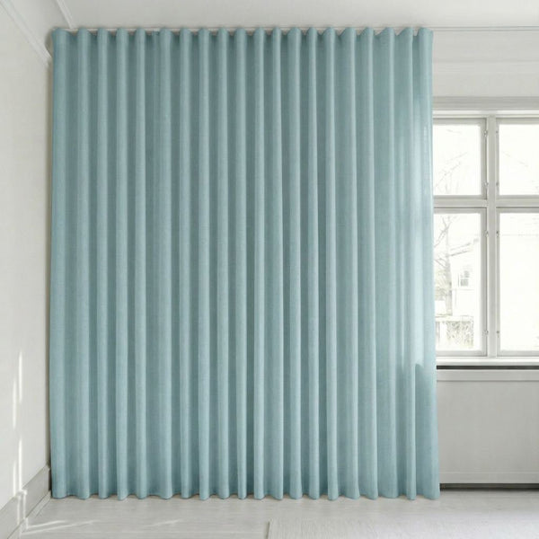Semitransparant gordijn op maat – Rooma - Periwinkle - C1639