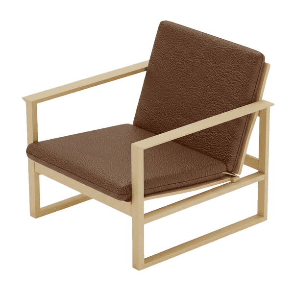 Kissenset für Børge Mogensen 2256 aus Leder - Brown - S3001