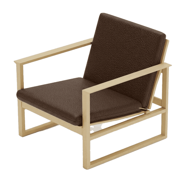 Kissenset für Børge Mogensen 2256 aus Leder - Dark brown - S3002