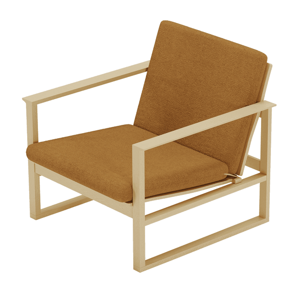 Kissenset für Børge Mogensen 2256 aus Wolle - Wolle - Gelb - S7005.