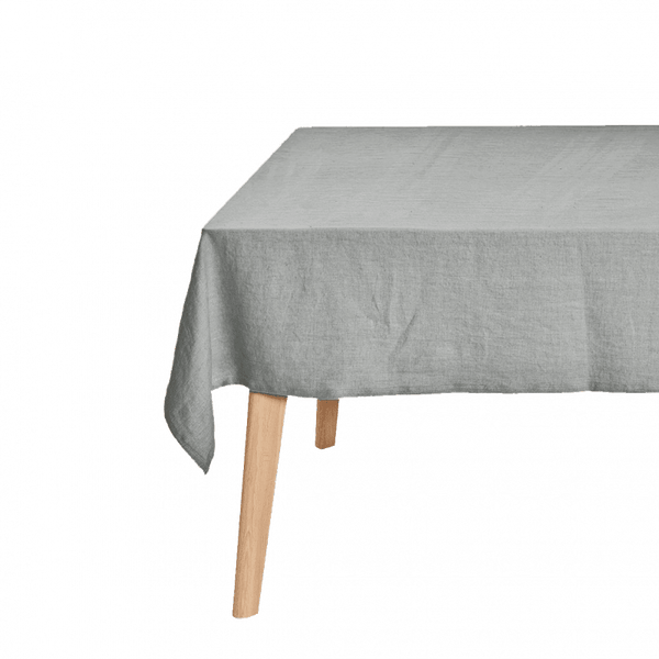 Lysegrå Hør Dug