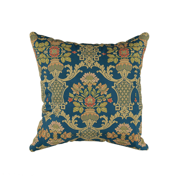 Coussin décoratif sur mesure en jacquard - Blue - S8511