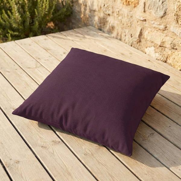 Rugkussen op maat in Sunbrella - Malva - S4237´